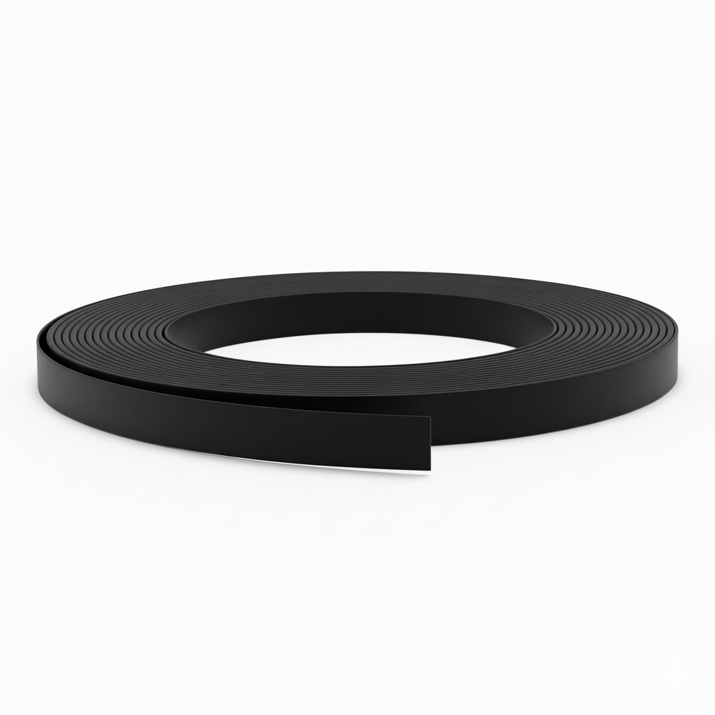 Robustline Melamine Edge Banding (lipping) W/Glue 1070 Plain Black "robustline Furniture Accessories